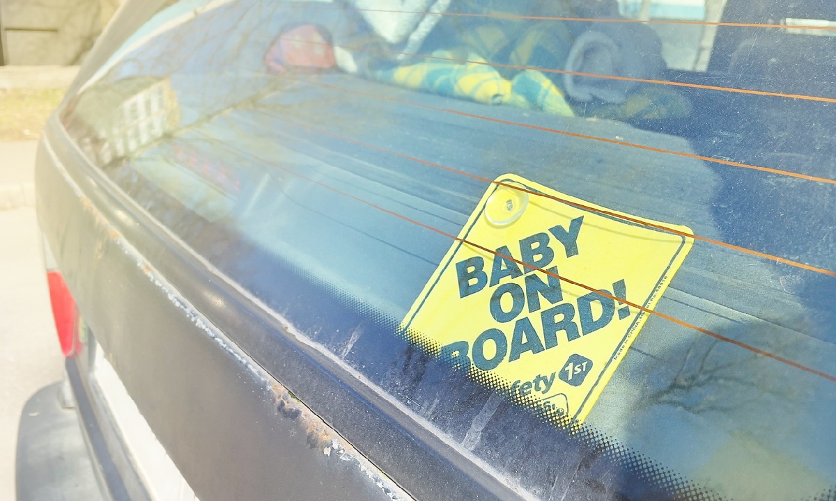 Essential Accessories like baby on board sticker for Kids in Cars