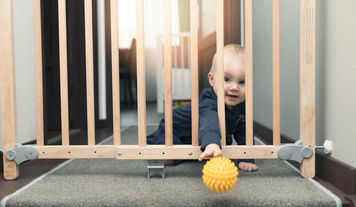 baby gate for stairs mighty-moms Preparing a Safe Home for Baby