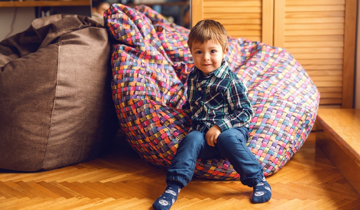 bean bag chairs for kids mighty-moms Finishing the Bean Bag Chair