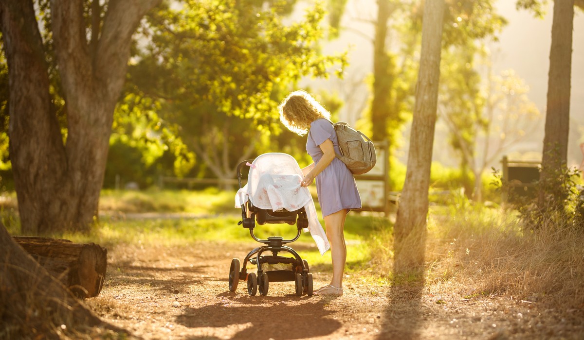 stroller cover mighty-moms Mom Hacks for Protecting Baby During the Summer