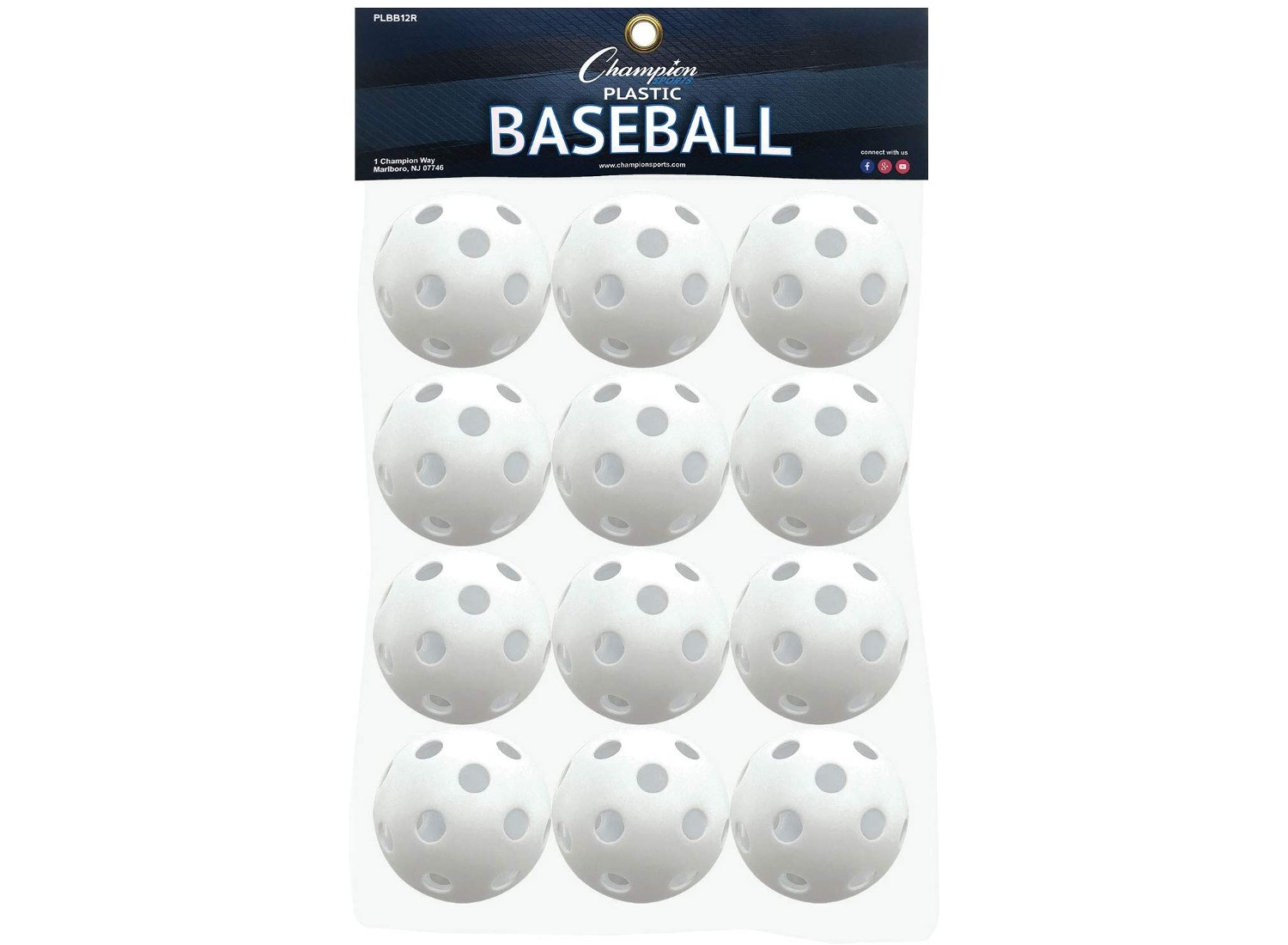 best Champion Sports hollow sport practice balls