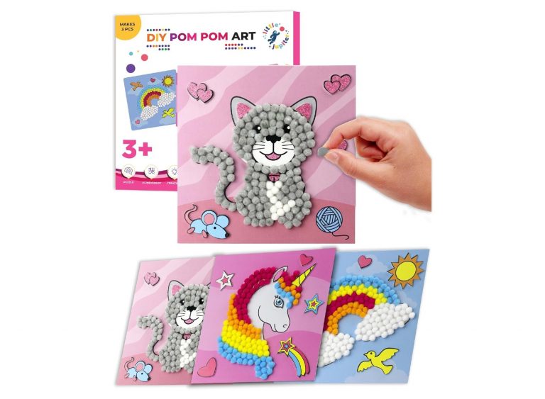 little jupiter pom poms arts and kits