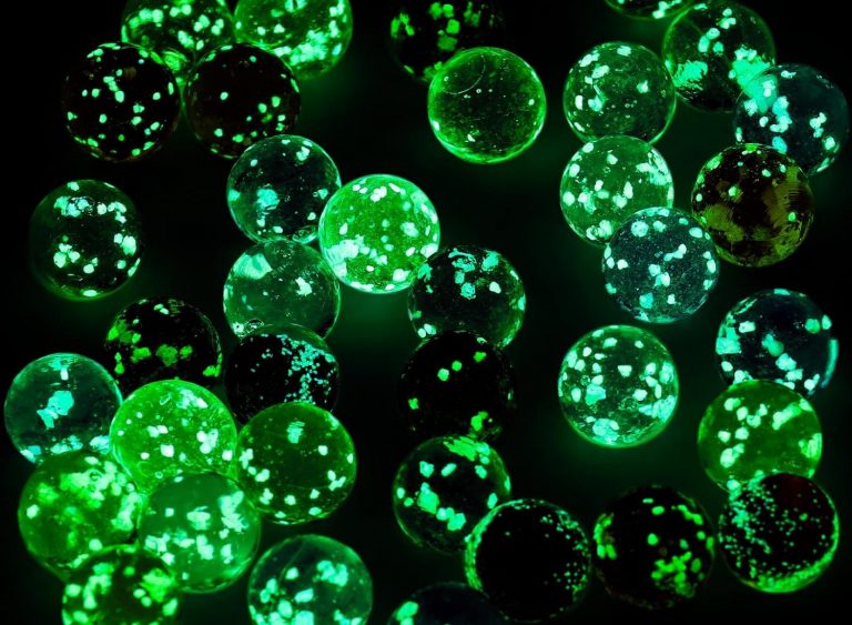 mcpinky glow in the dark marbles