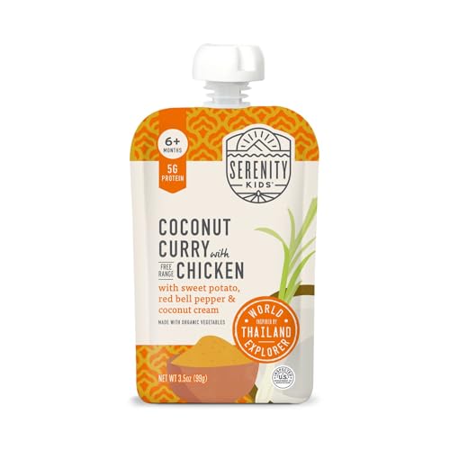 Serenity Kids Chicken Curry Pouches