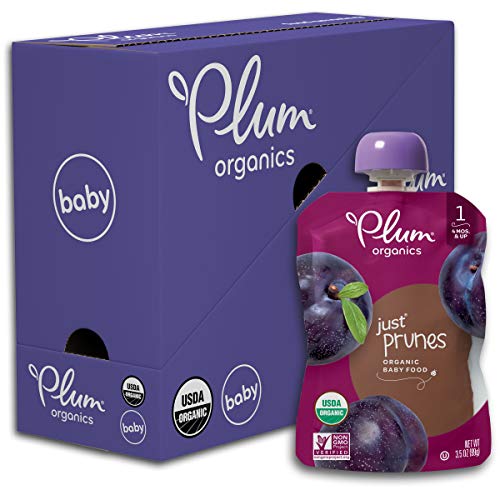 Plum Organics Stage 1 Prune Baby Food
