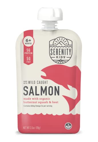 serenity kids baby food pouches salmon