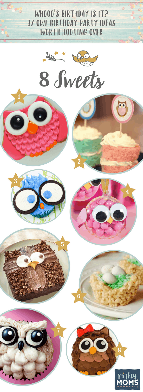 8 Dessert Ideas for an Owl Birthday Party - MightyMoms.club
