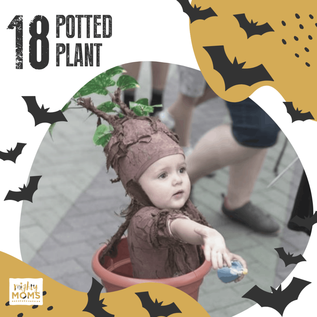 DIY Baby Costume - Plant