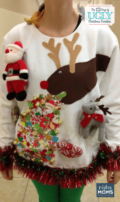 The 12 Days of Ugly Christmas Sweaters ~ MightyMoms.club