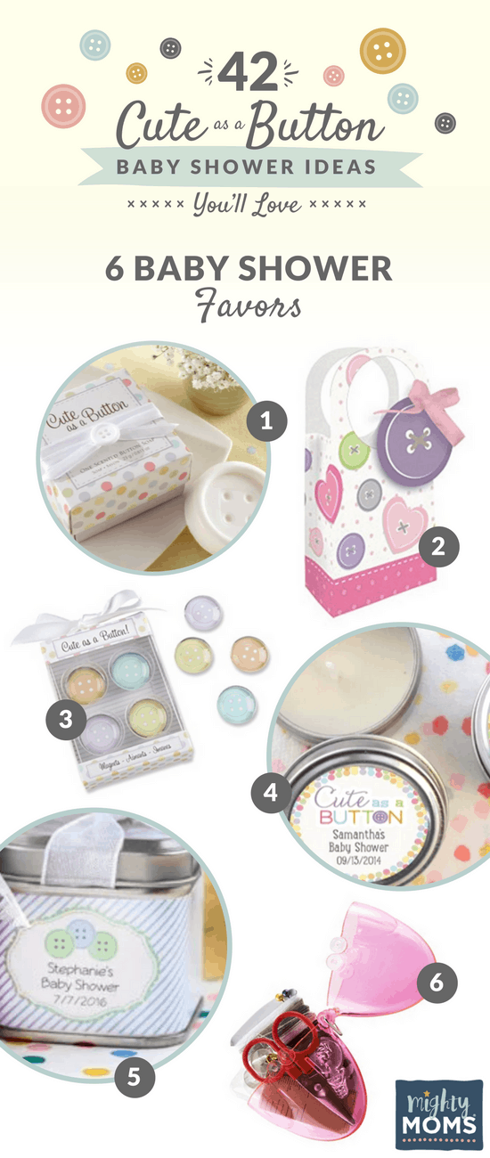 42 Cute as a Button Baby Shower Ideas You'll Love - MightyMoms.club