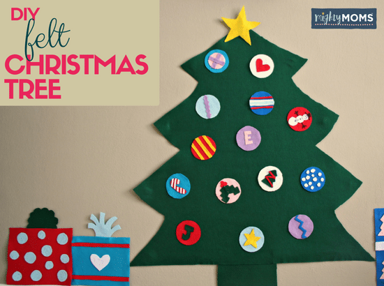 A DIY Baby-Friendly Felt Christmas Tree ~ MightyMoms.club