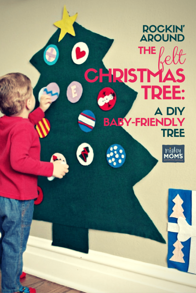 A DIY Baby-Friendly Felt Christmas Tree ~ MightyMoms.club