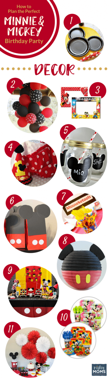 How to Plan the Perfect Minnie & Mickey Birthday Party - MightyMoms.club