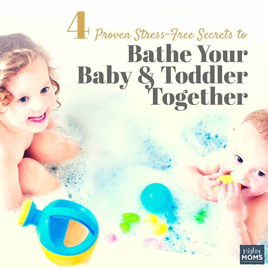 Bathe your baby and toddler at the same time! | MightyMoms.club