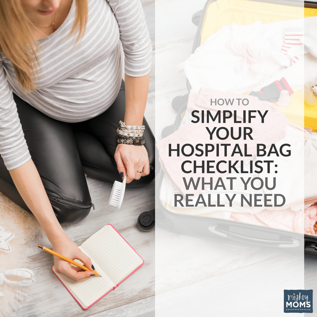 How to Simplify Your Hospital Bag Checklist: What You Really Need - MightyMoms.club