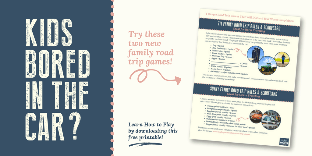 Family Road Trip Games Printable - MightyMoms.club