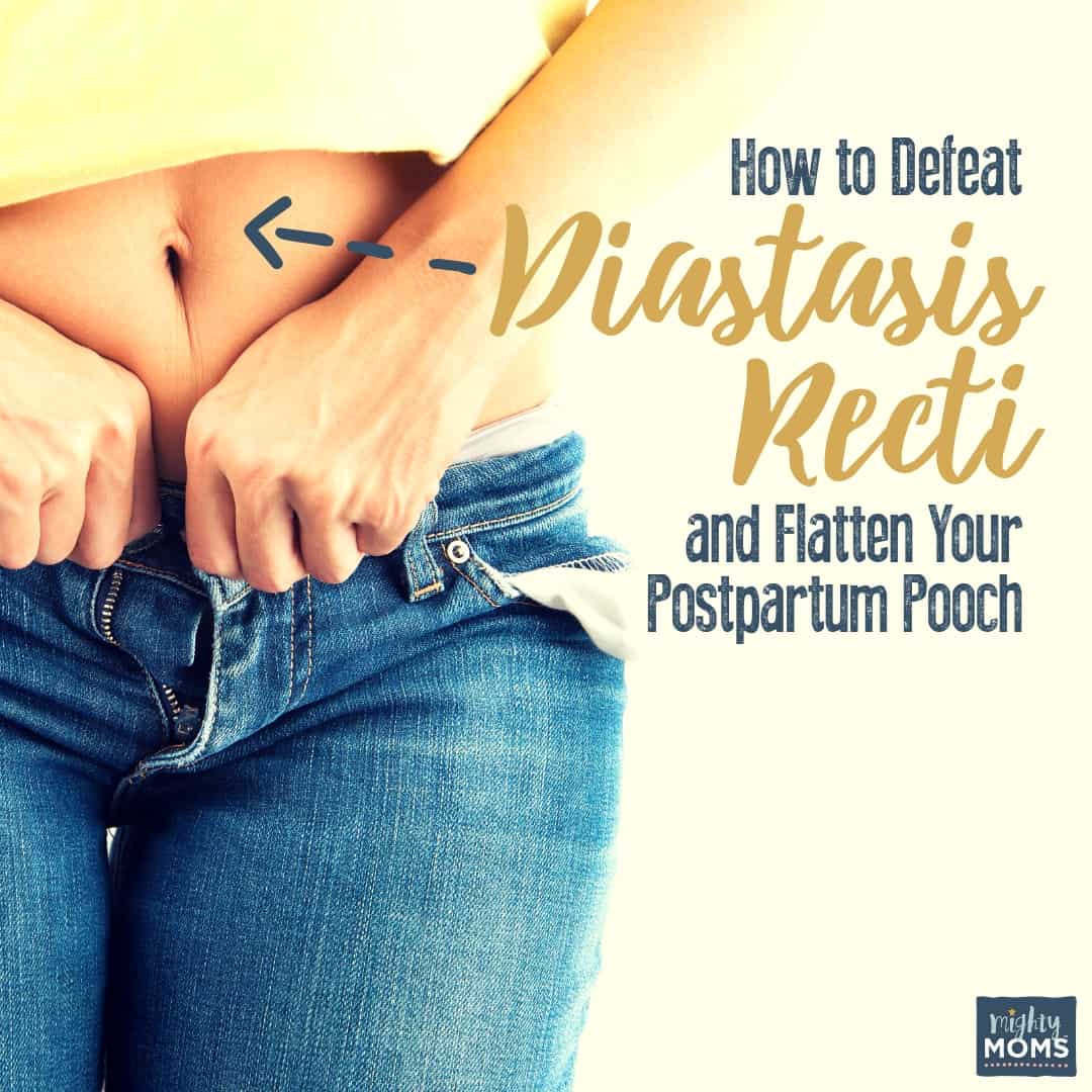 Have a stubborn postpartum pooch? It could be diastasis recti! | MightyMoms.club