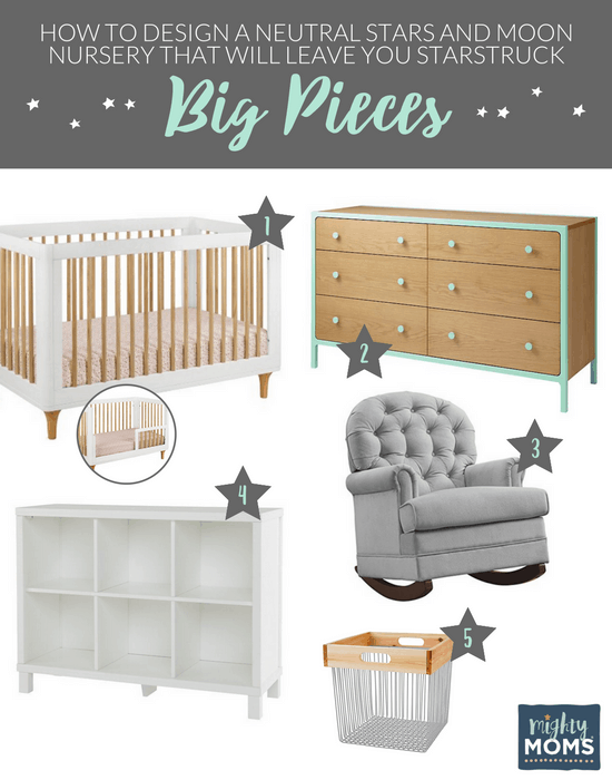 star and moon nursery theme