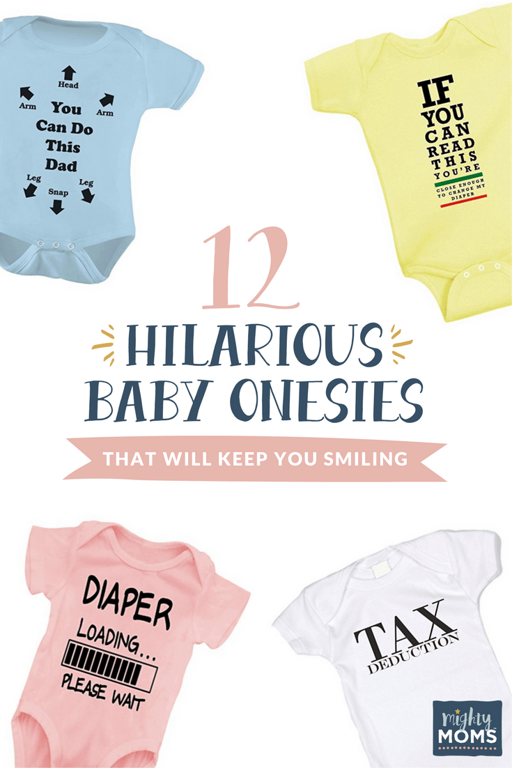 12 Hilarious Baby Onesies That Will Keep You Smiling - MightyMoms.club