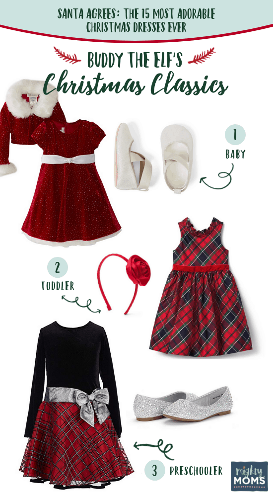 Buddy the Elf's Best Christmas Dresses for Kids - MightyMoms.club