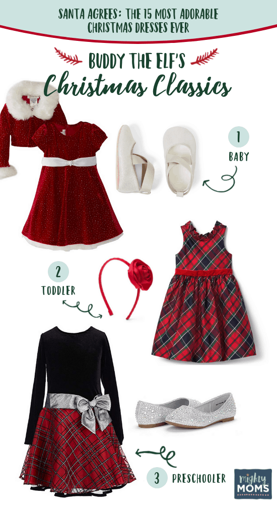 christmas frocks for babies