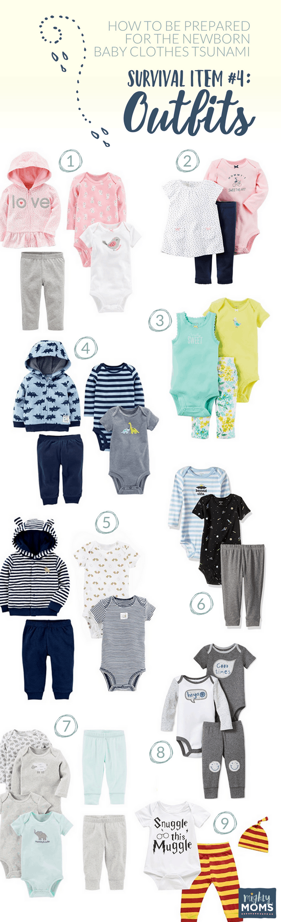 How to Be Prepared for the Newborn Baby Clothes Tsunami - MightyMoms.club