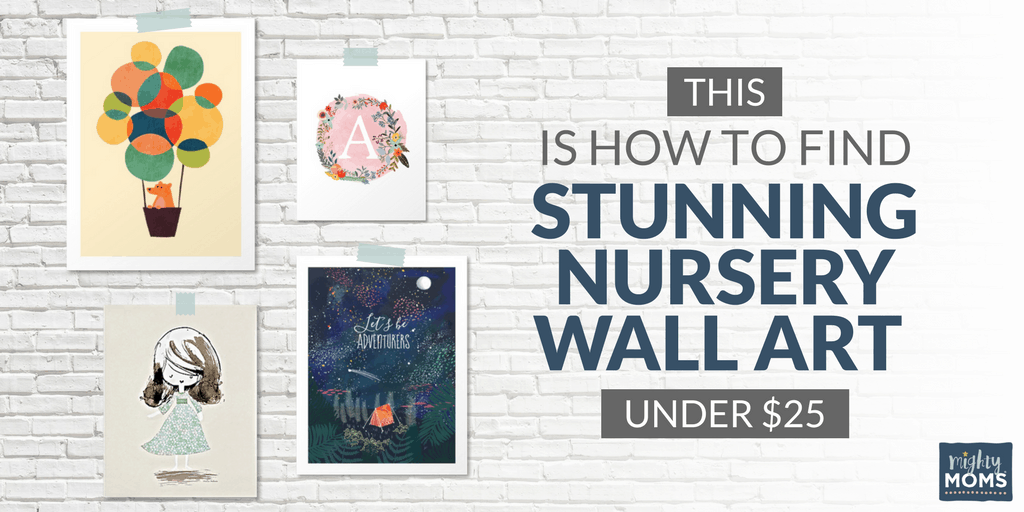 This is How to Find Stunning Nursery Wall Art for Under $25 - MightyMoms.club