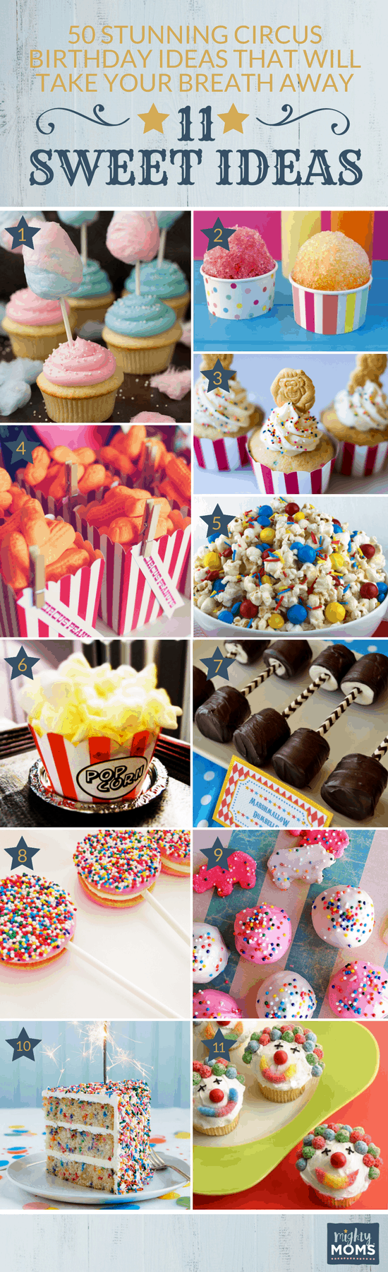 50 Stunning Circus Birthday Ideas That will Take Your Breath Away - MightyMoms.club