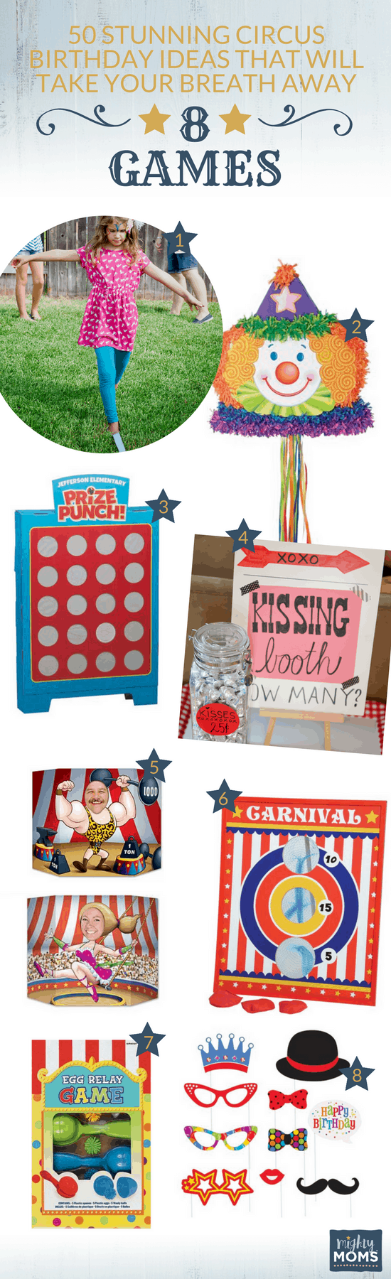 50 Stunning Circus Birthday Ideas That will Take Your Breath Away - MightyMoms.club