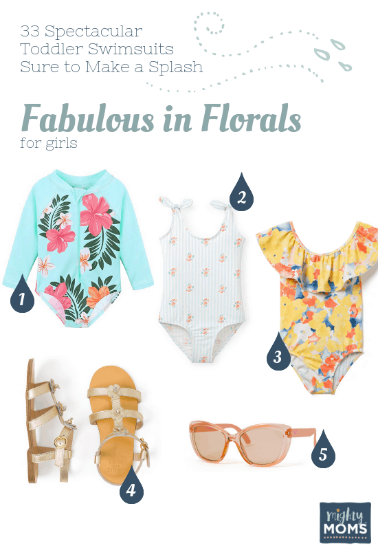 Spectacular Toddler Swimsuits: Fabulous in Florals - MightyMoms.club