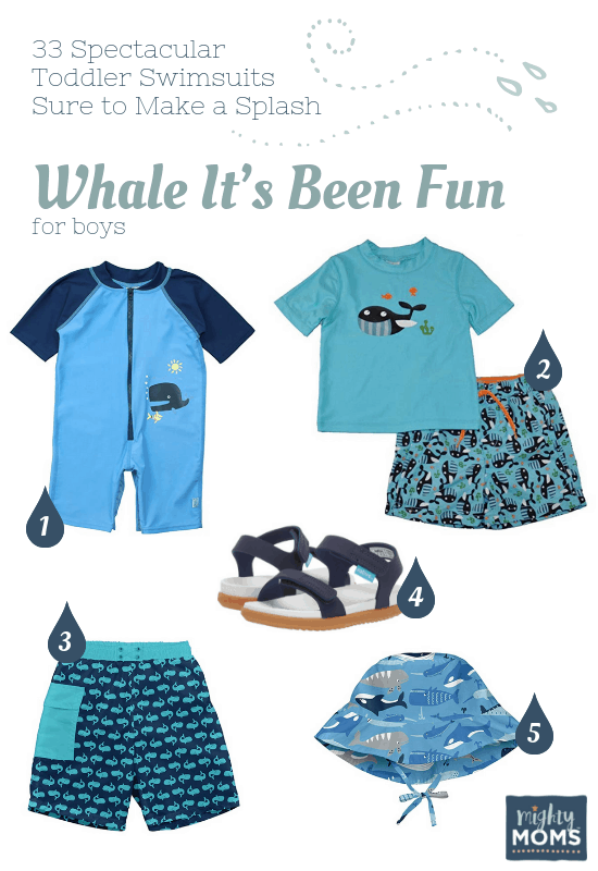 Spectacular Toddler Swimsuits: Whale It's Been Fun - MightyMoms.club