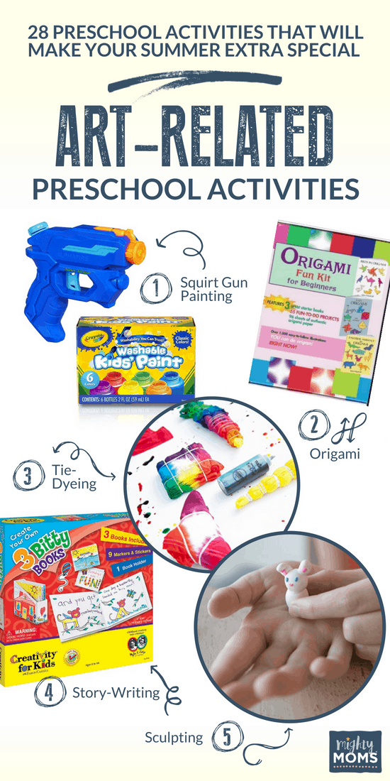 Activités artistiques estivales pour les enfants d'âge préscolaire - MightyMoms.club