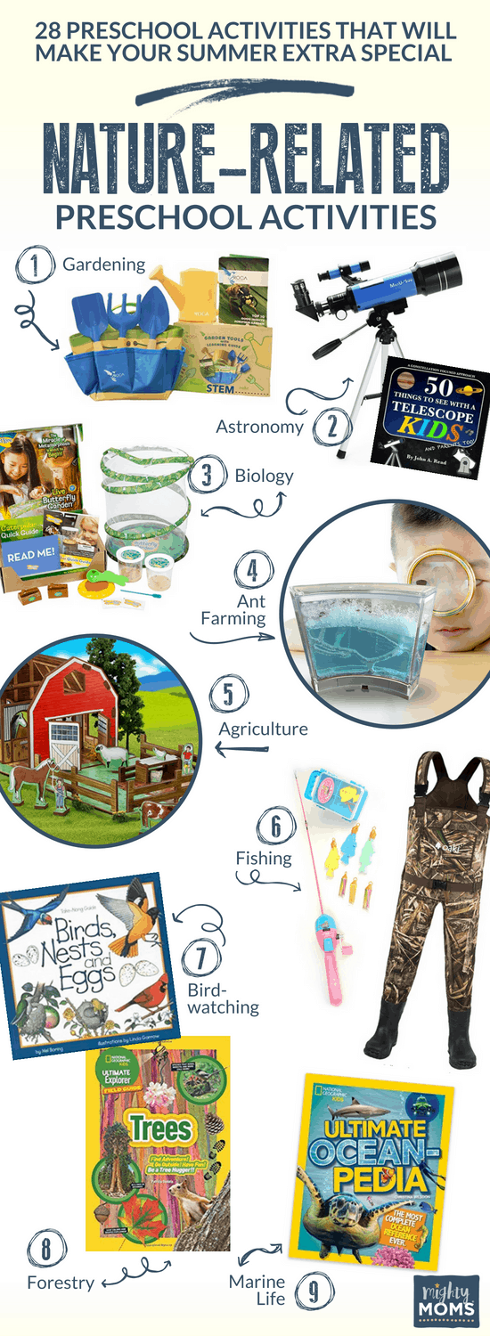 Nature Summer Preschool Activities - MightyMoms.club