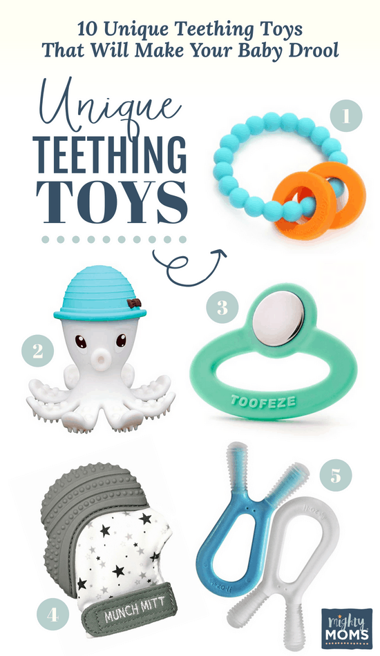 Unique Teething Toys #1-5 ~ MightyMoms.club