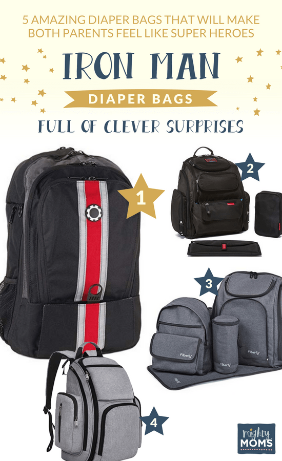 Iron Man diaper bags full of clever surprises - MightyMoms.club