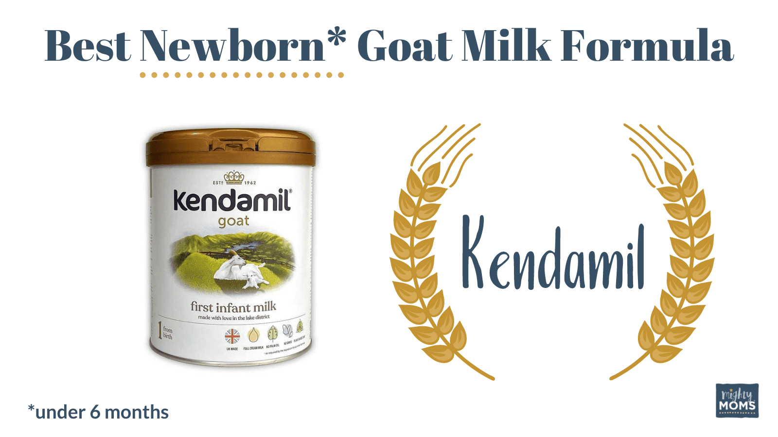 Best Goat Milk Formula for Newborns: Kendamil