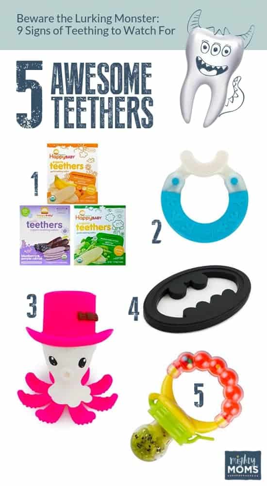 Hier is 5 Awesome Teethers om jou te help oorleef