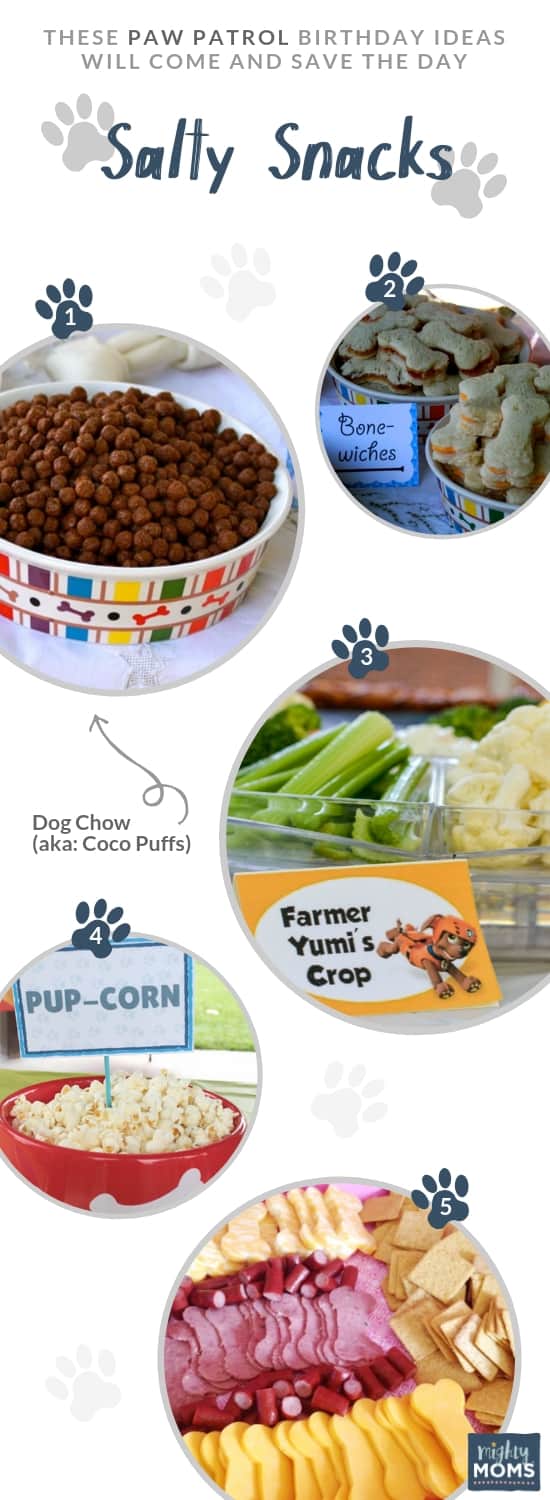 Paw Patrol Party Ideas - Puppy Snacks - MightyMoms.club