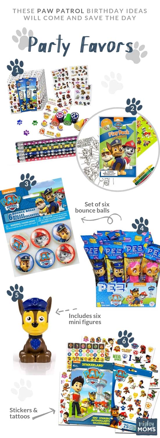 Paw Patrol Party Favor Ideas - MightyMoms.club