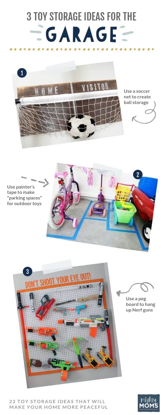 garage toy storage ideas