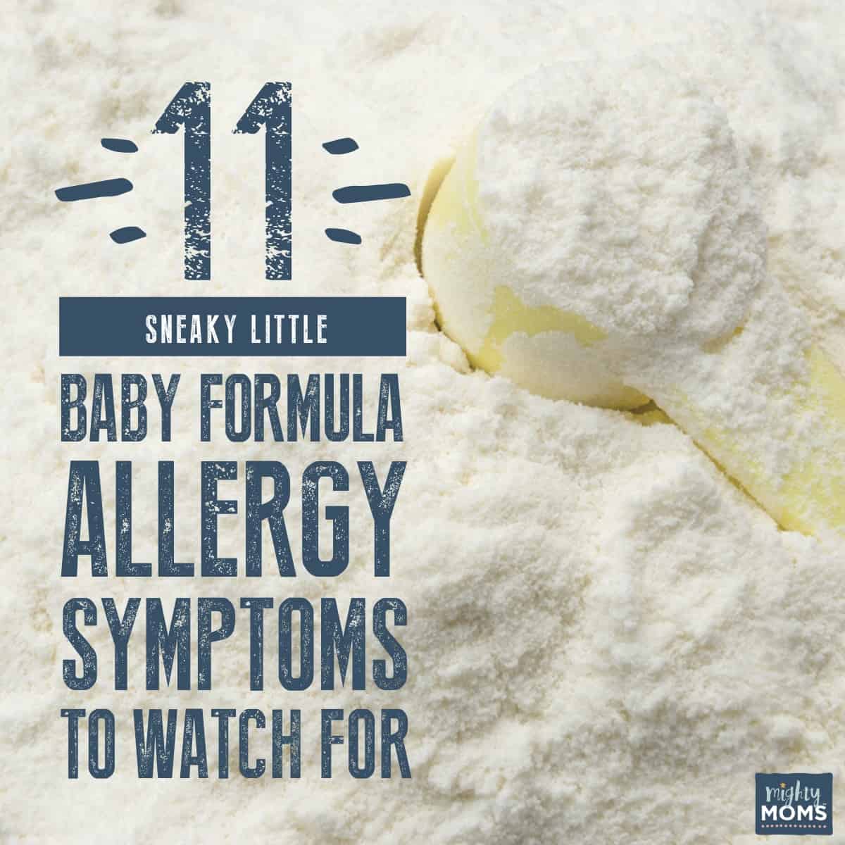 11 Sneaky Baby Formula Allergy Symptoms to Watch For