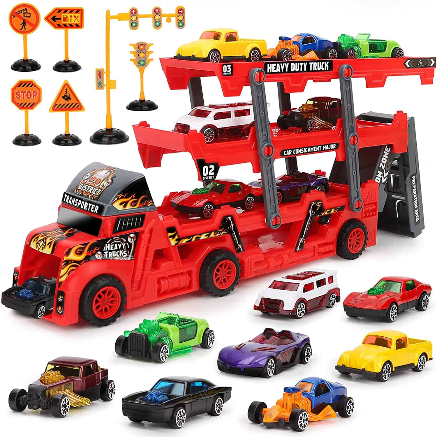 EUTOYZ Gifts for 2-6 Year Old Boys Girls,Toy Cars for 2-6 Year Old Boys Girls 